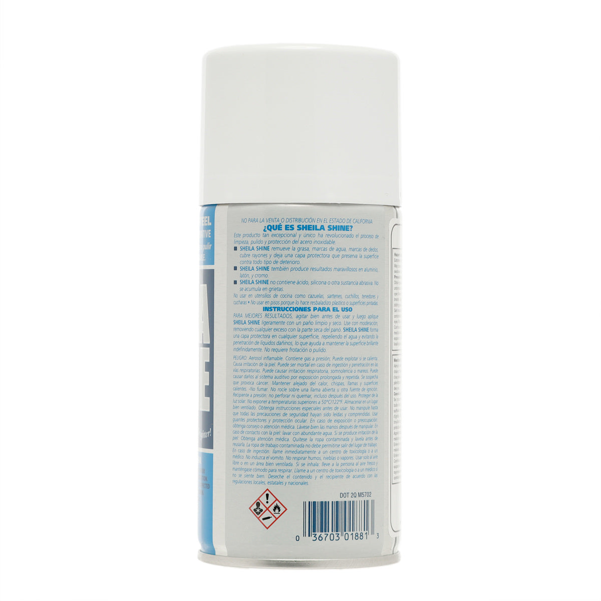 070-303 Sheila Shine (10 oz.) - Low VOC Stainless Steel Plus All Purpose Cleaning, Polishing, Protectant Spray