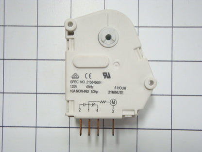 215846604 Frigidaire Refrigerator Defrost Timer - 120V 60Hz