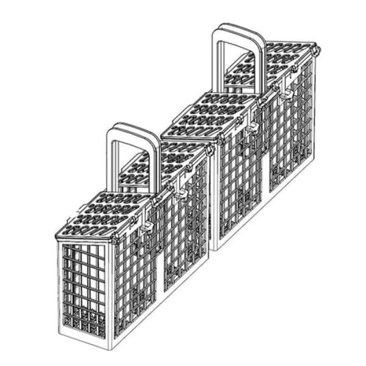 DD97-00250B Samsung Dishwasher Cutlery Basket Assembly