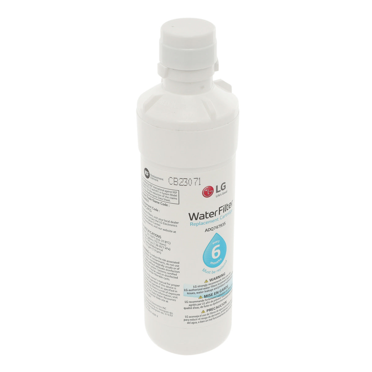 AGF80300705 LG Water Filter (LT1000P)