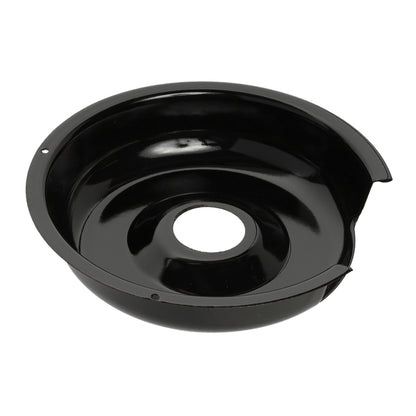 CP6-2 Cornell Engineering Universal Range Drip Pan, Small, 6 1/4", Black