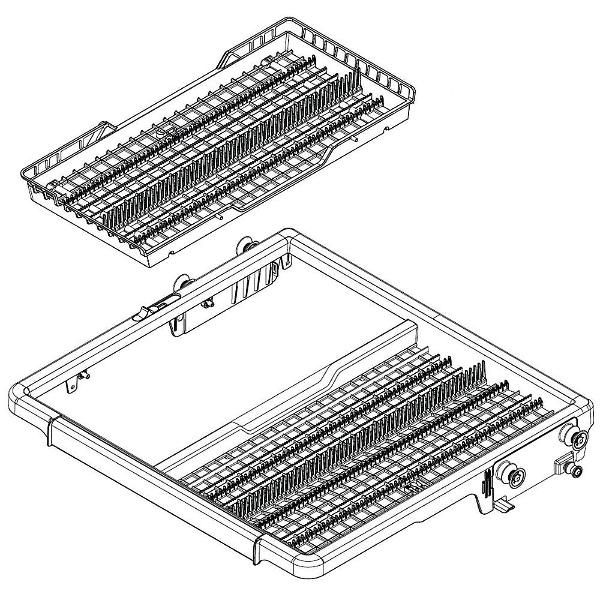 AHB73129401 LG Rack Assembly