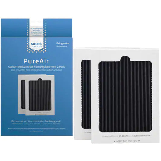 Frigidaire SCPUREAIR2PK Universal Carbon-Activated Air Filter Refill Kit, 2 Pack