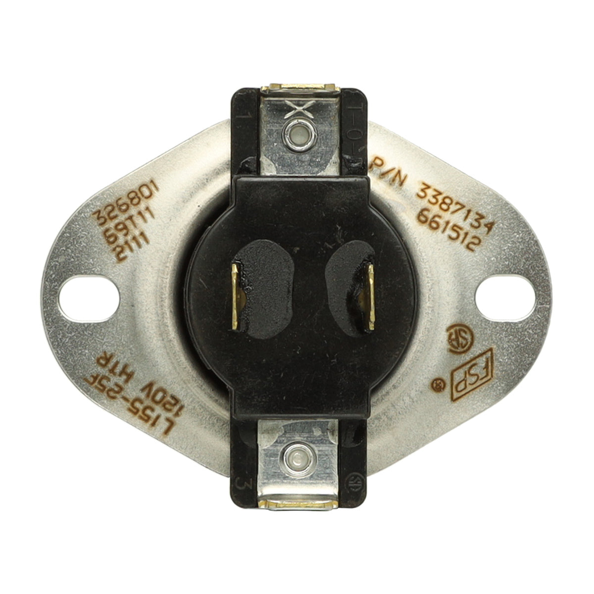 WP3387134 Whirlpool Dryer Cycling Thermostat