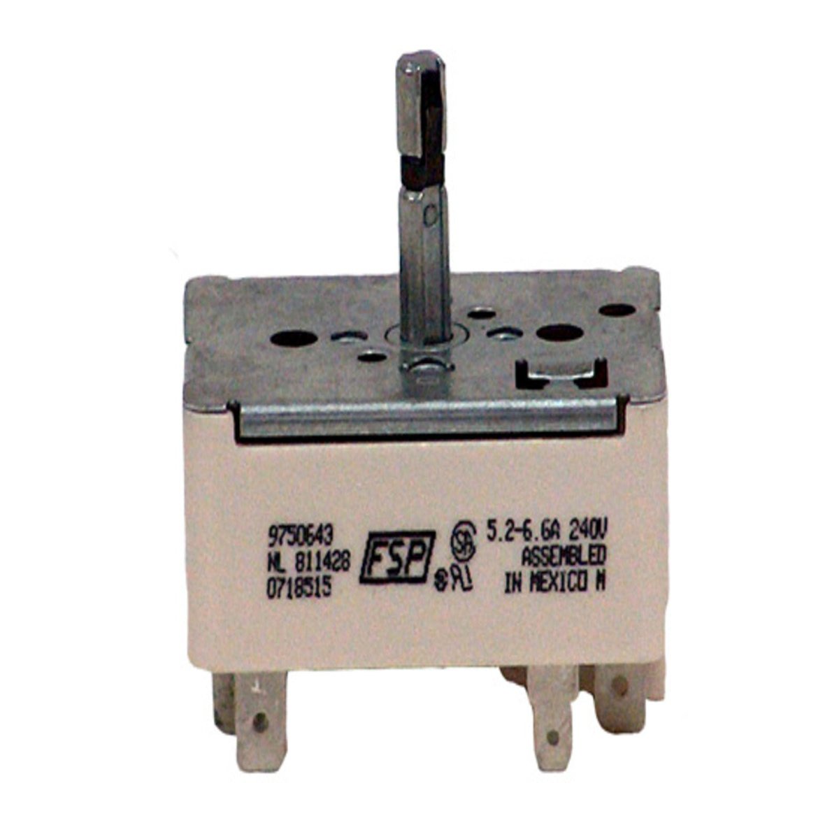 WP9750643 Whirlpool Range Infinite Switch