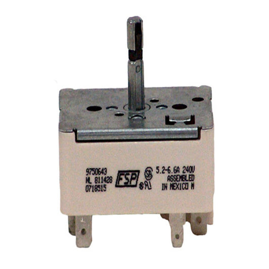 WP9750643 Whirlpool Range Infinite Switch