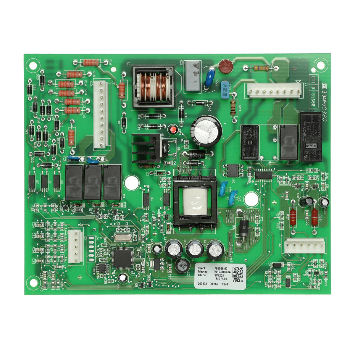 WPW10310240 Whirlpool Refrigerator Control Board