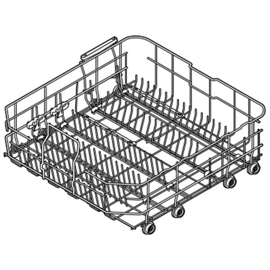 DD82-01352A Samsung Dishwasher Basket Lower B Assembly